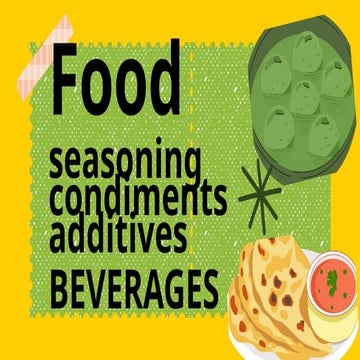 Spices and Condiments and Beverages.pptx