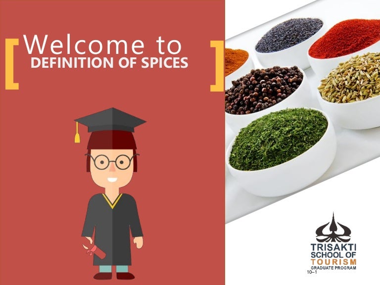 Spices definition