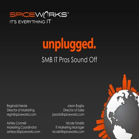Spiceworks Unplugged Palo Alto Mar242011