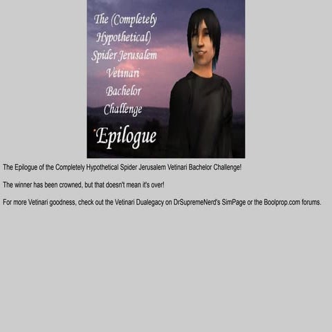 Spider Jerusalem's Completely Hypothetical Bachelor Challenge, Epilogue