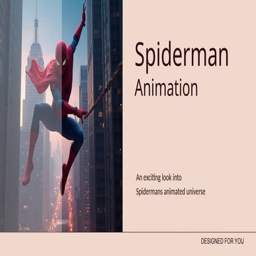 Into the Spider-Verse Project Process | PPTX