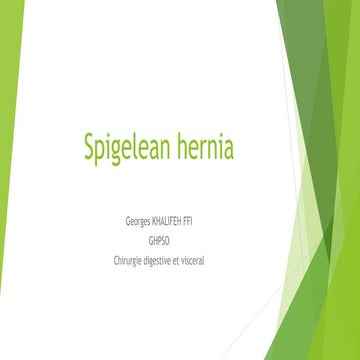 Spigelean hernia