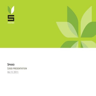 Spikko logo presentation - 06.11.2011