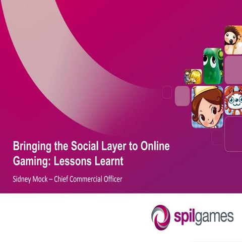 Spil Games: Presentation on Virtual Goods London 2011