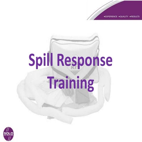 Spill Response & Management Presentation