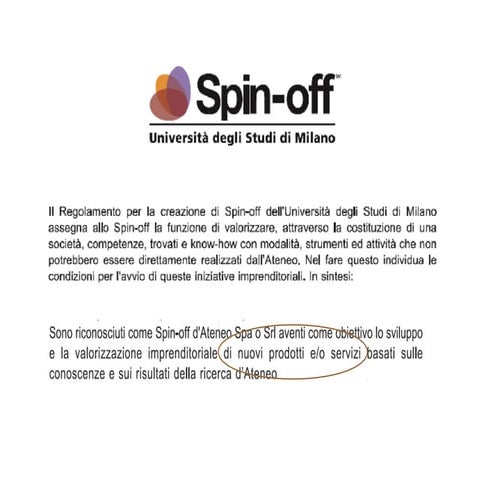 Spin off | PPT