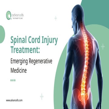 Stem cell therapy in spinal cord injury - Debate (Against the motion) | PPT