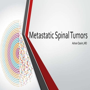 spinal epidural mets.pptx