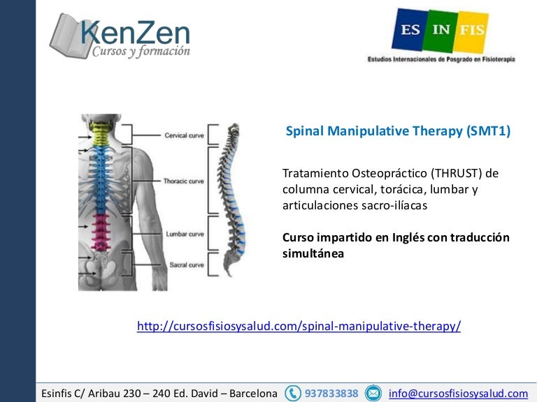 Spinal manipulative therapy