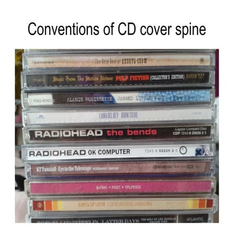 Spine conventions