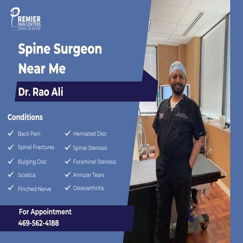 Best Spine Surgeons in Corsicana , Texas | PPT