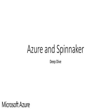 Spinnaker for Azure