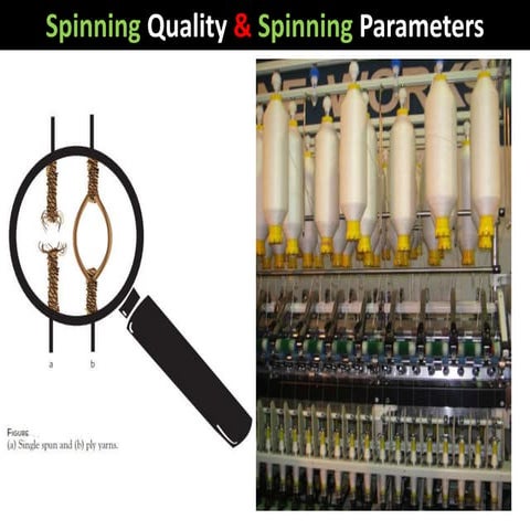 Spinning  parameters   