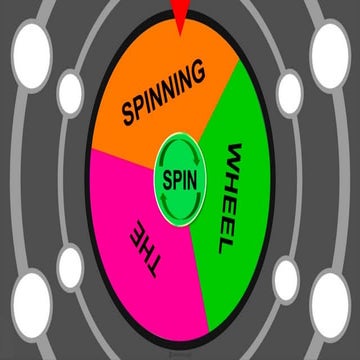 SPINNING WHEEL Interactive Games for all the people | PPTX