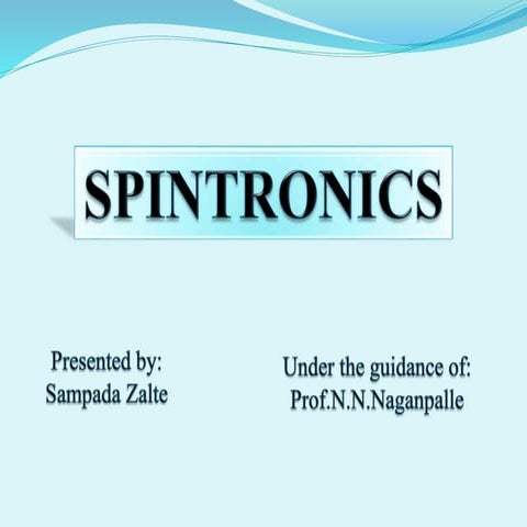 Spintronics