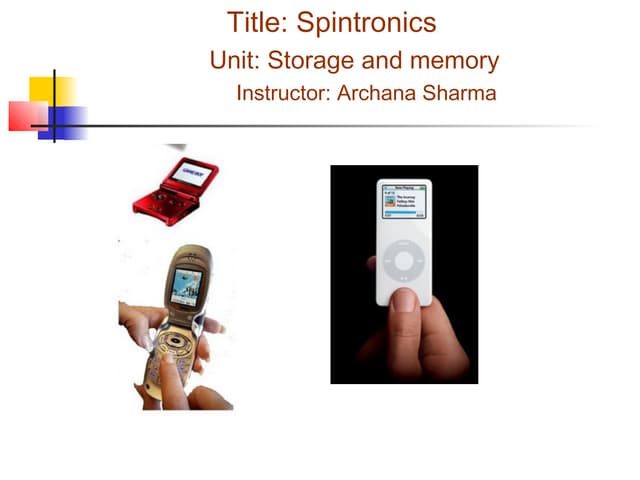Spintronics