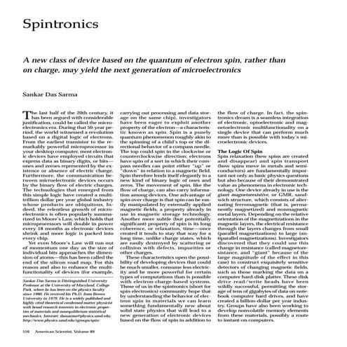 Spintronics