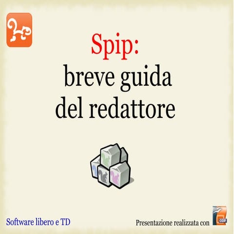 Spip: breve guida del redattore