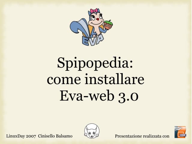 Spipopedia:come installare Eva-web 3.0