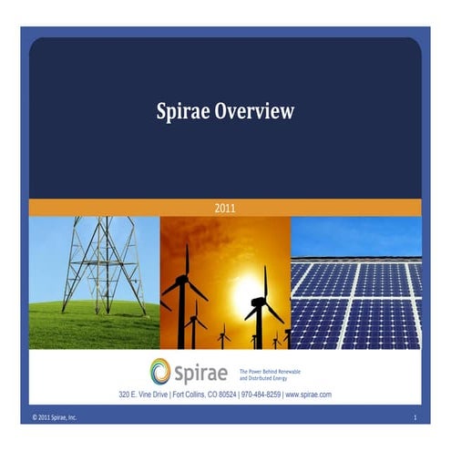 Spirae overview 2011