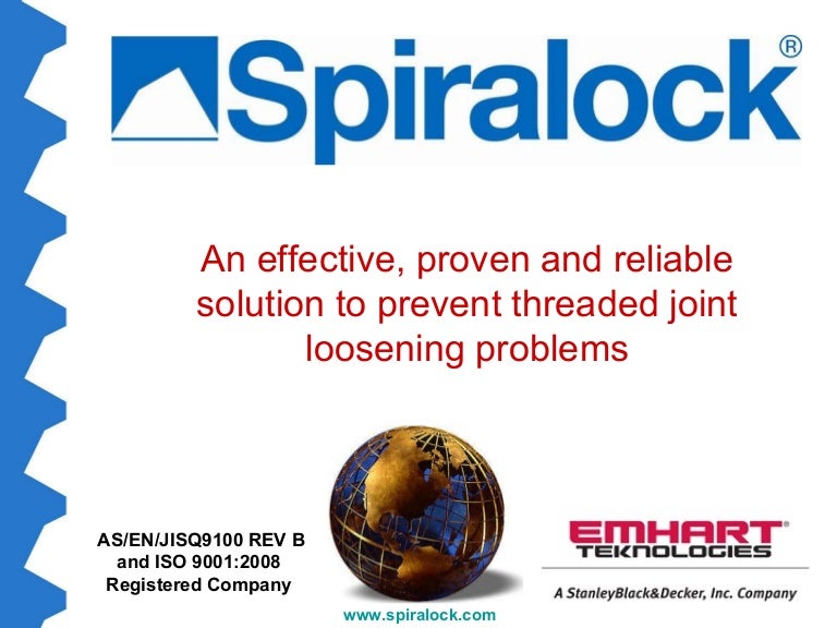 Self Locking Nut >> Spiralock Self Locking Threaded Fastening Solution Self Locking Nut >> Spiralock Self Locking Threaded Fastening Solution