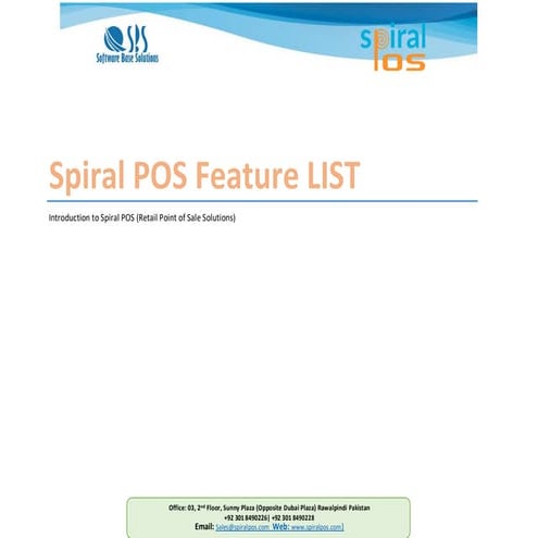 SpiralPOS - Feature List - Restuarant - Cafe_V1.pdf