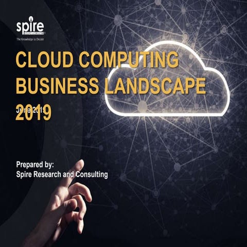 Cloud computing and business landscape 2019