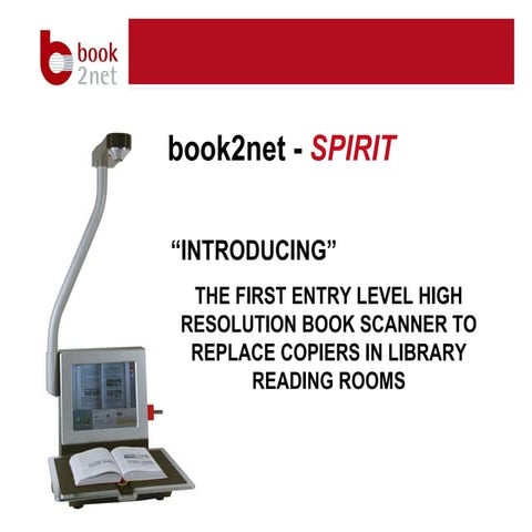 Spirit Book Scanner