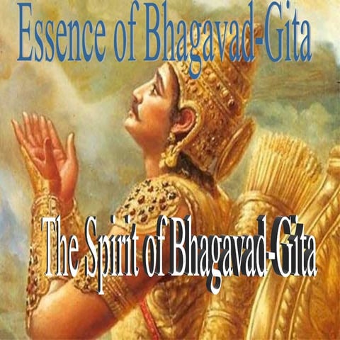 Spirit Of Bhagavad Gita