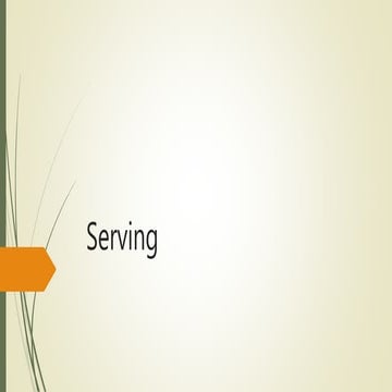 Serving - Spiritual Disciplines