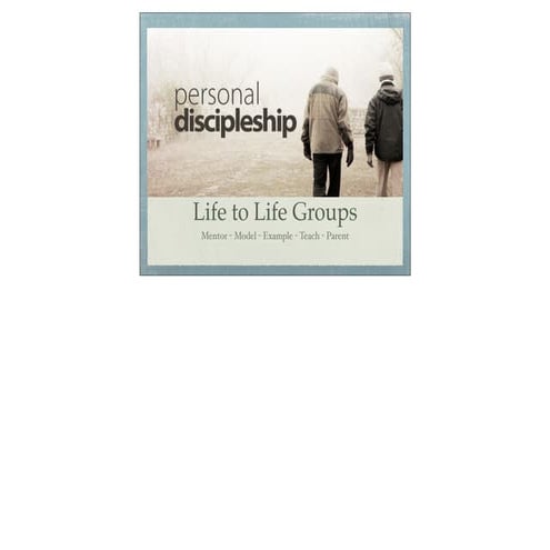 Spiritual disicpleship 3