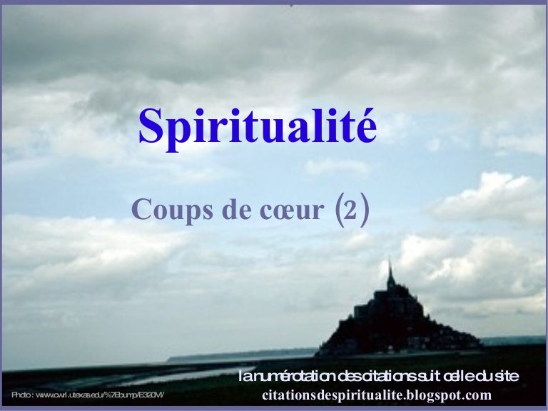 Spiritualite Coups De Coeur 2