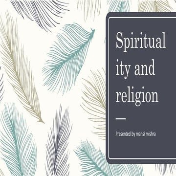 Seven Dimensions Of Religion | PPT