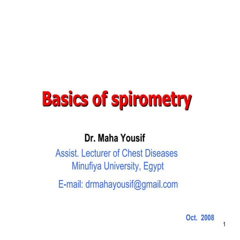Spirometry