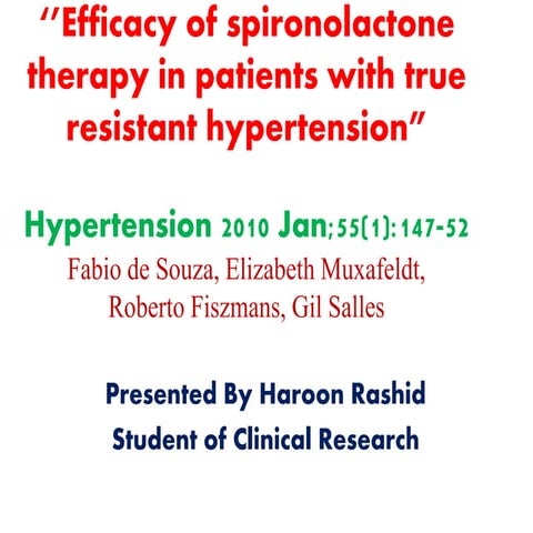 Spironolactone
