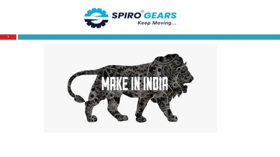 Spiro Gear Corporate Brochure | PDF