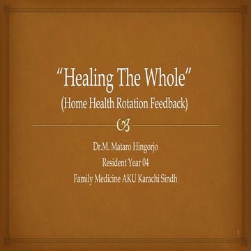End of Life Care: Spiritual Aspects in Home Based Palliative care