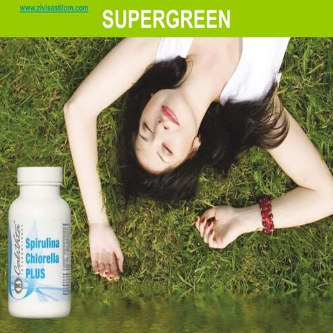 Spirulina chlorella plus