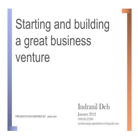 Spjimr Social Ventures Contest Jan 21,2012