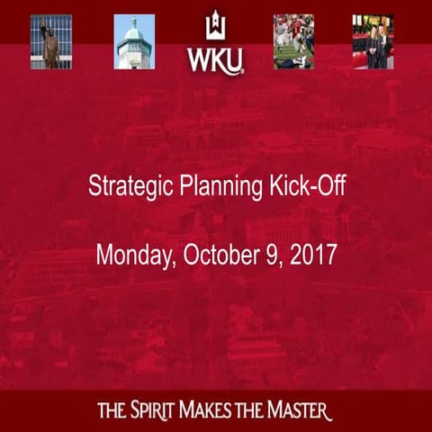 WKU Strategic Planning Kick-Off