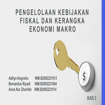 SPKN-Pengelolaan Kebijakan Fiskal Dan Kerangka Ekonomi Makro.pptx