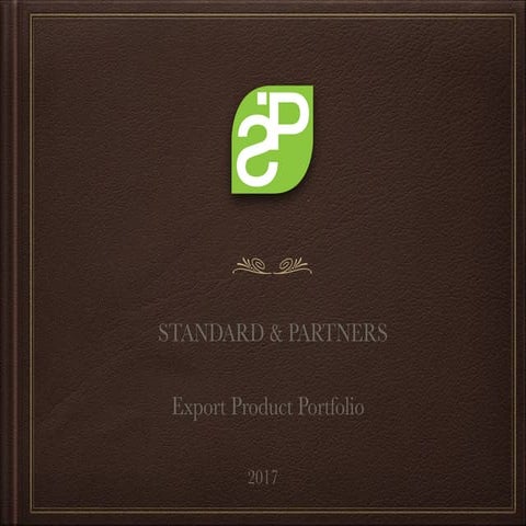 Our Product catalogue2 - Standard & Partners Ltd
