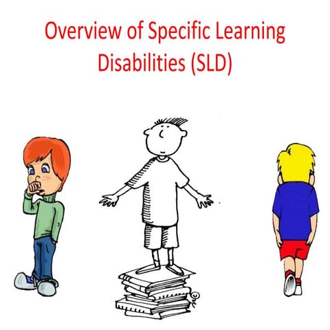 specific learning disbality for lay person