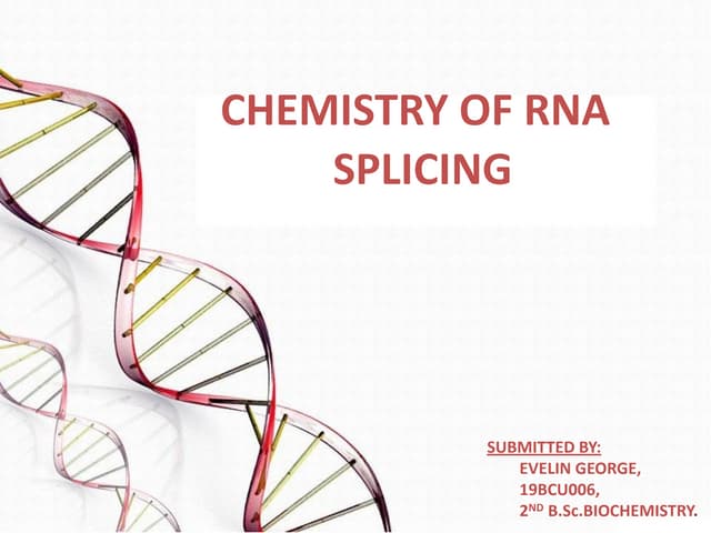 RNA Splicing 