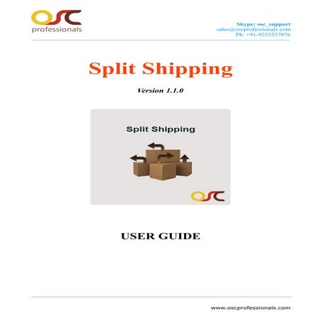 Split shipping-30 jan2016