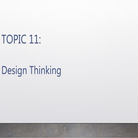 Design thinking by Developer Students Clubs | PPTX