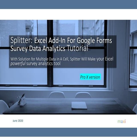 Splitter Pro X version Tutorial June 2020 English
