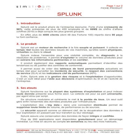 Splunk | PDF