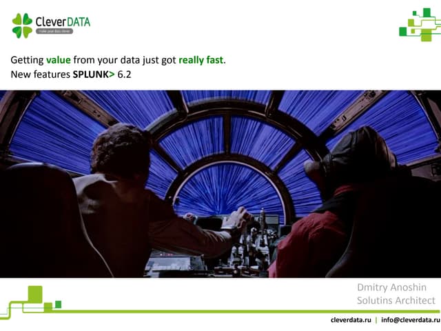 Splunk 6.2 new features