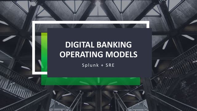 Splunk at Lloyds Banking Group